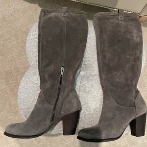 UGG suede grayish-brown boots